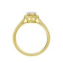 Pear Crownlight 0.419 Carat Lab Grown Diamond Ring