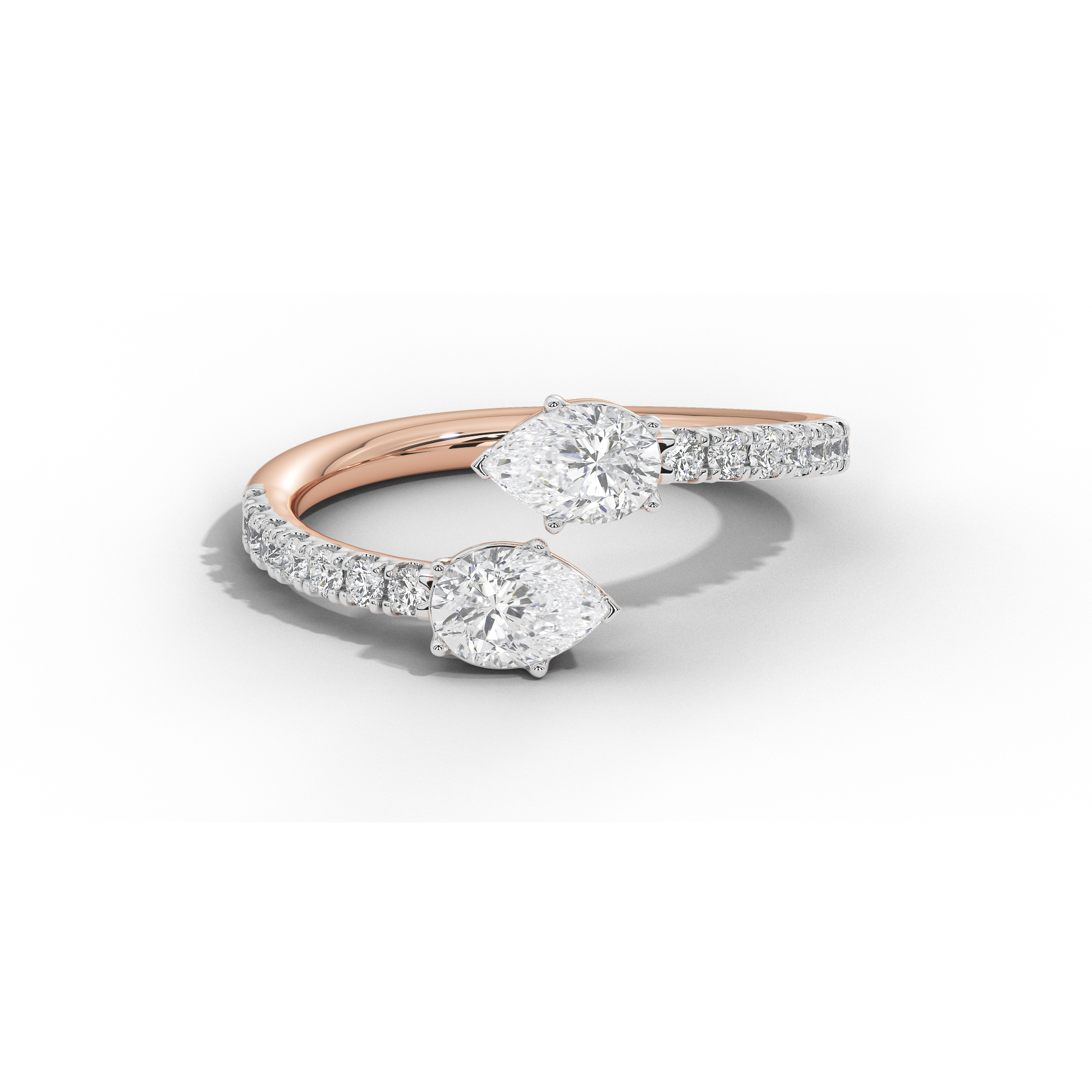 Twin Flame 1.238 Carat Lab Grown Diamond Ring