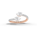Twin Flame 1.238 Carat Lab Grown Diamond Ring