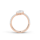 Twin Flame 1.238 Carat Lab Grown Diamond Ring