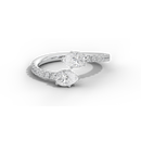 Twin Flame 1.238 Carat Lab Grown Diamond Ring