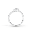 Twin Flame 1.238 Carat Lab Grown Diamond Ring
