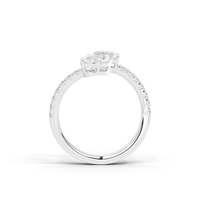 Twin Flame 1.238 Carat Lab Grown Diamond Ring