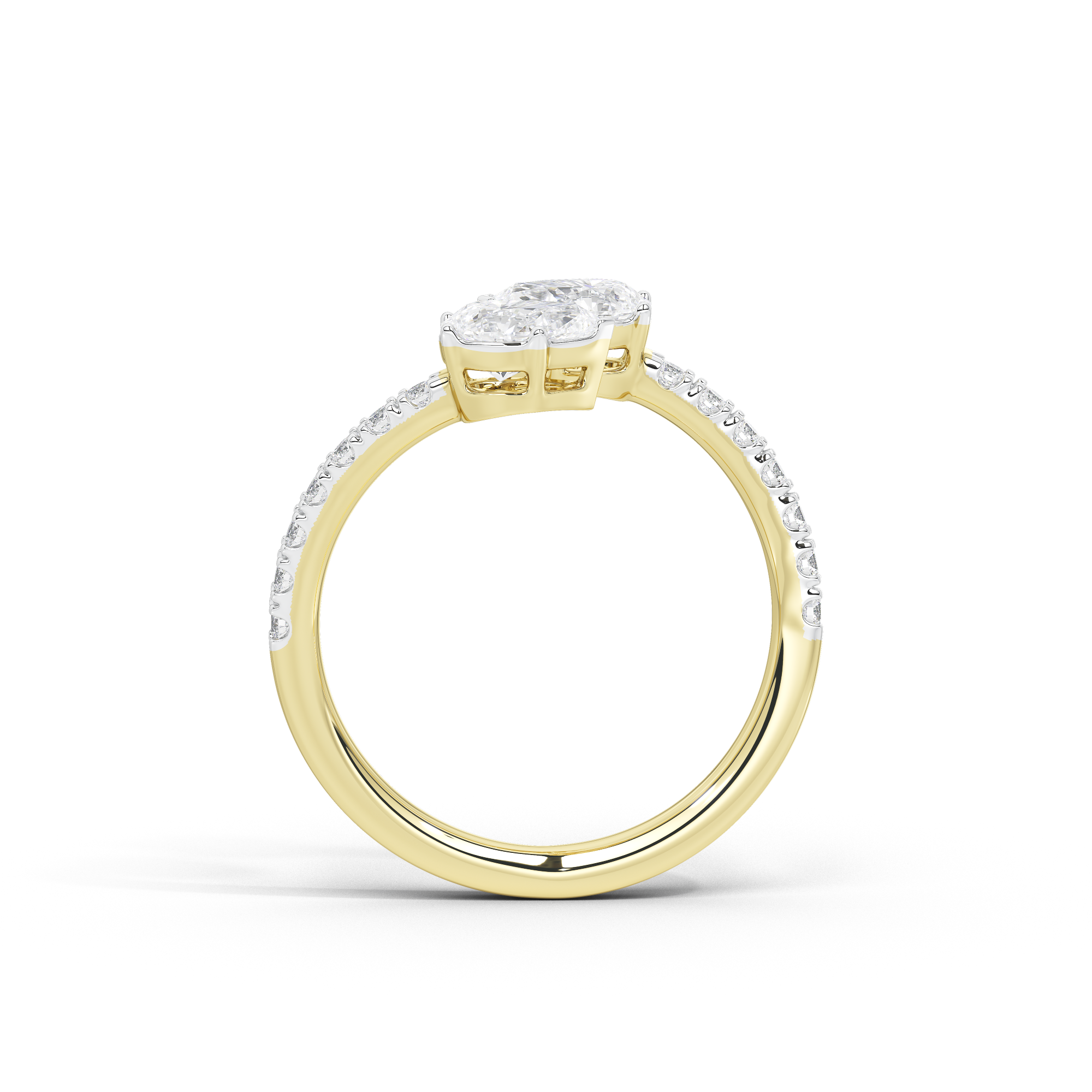 Twin Flame 1.238 Carat Lab Grown Diamond Ring