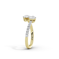 Twin Flame 1.238 Carat Lab Grown Diamond Ring