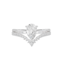Teardrop Flex - Lab Diamond Ring