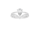 Teardrop Flex - Lab Diamond Ring