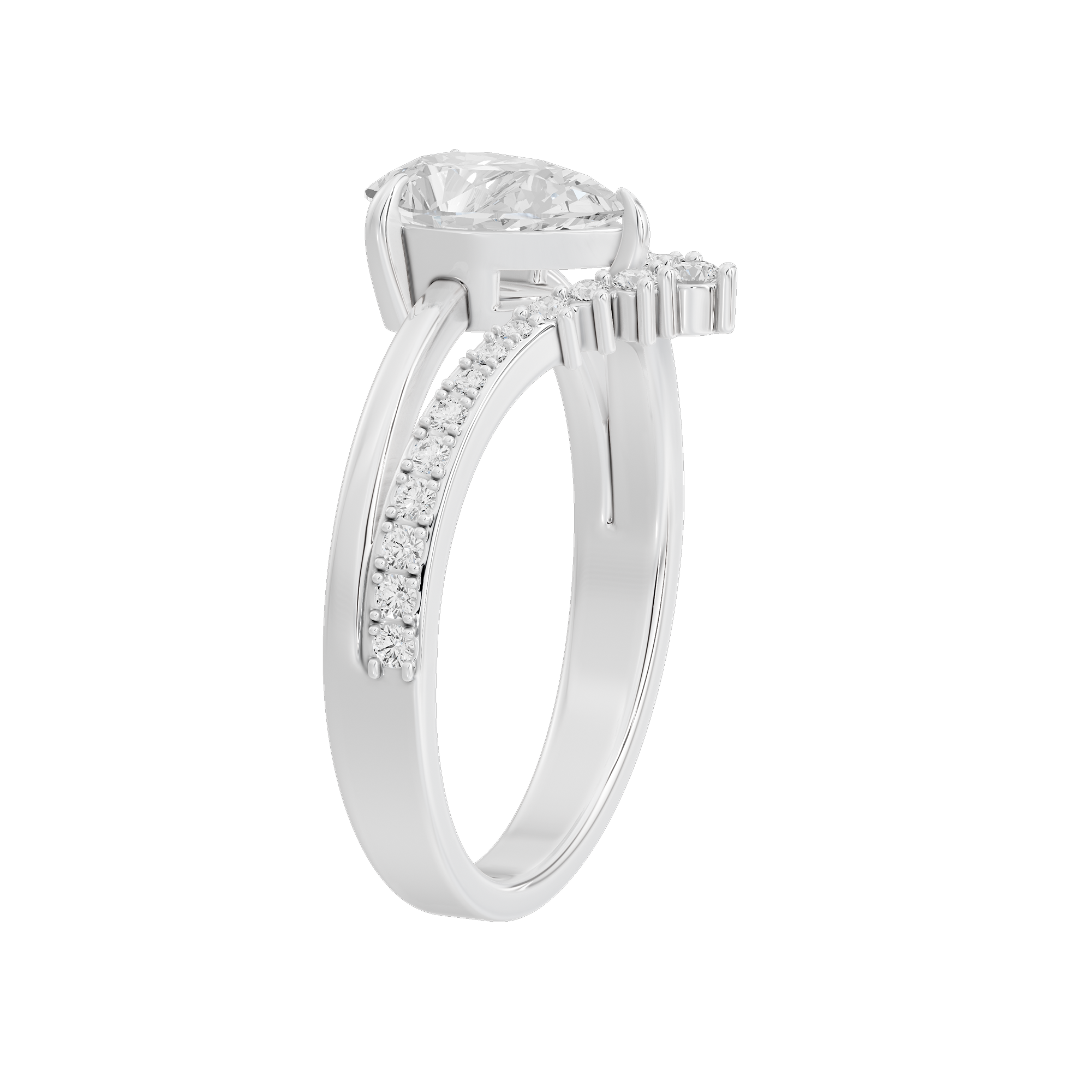 Teardrop Flex 1.084 Carat Lab Grown Diamond