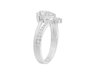 Teardrop Flex - Lab Diamond Ring