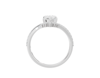 Teardrop Flex - Lab Diamond Ring