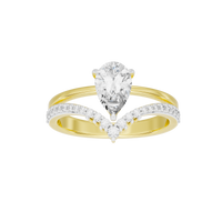 Teardrop Flex 1.084 Carat Lab Grown Diamond