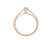 Point Made studded singula Ring