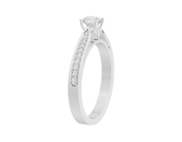 Point Made Studded Singula - Lab Diamond Ring
