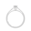 Point Made studded singula  0.682 Carat Lab Grown Diamond Ring