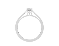 Point Made Studded Singula - Lab Diamond Ring