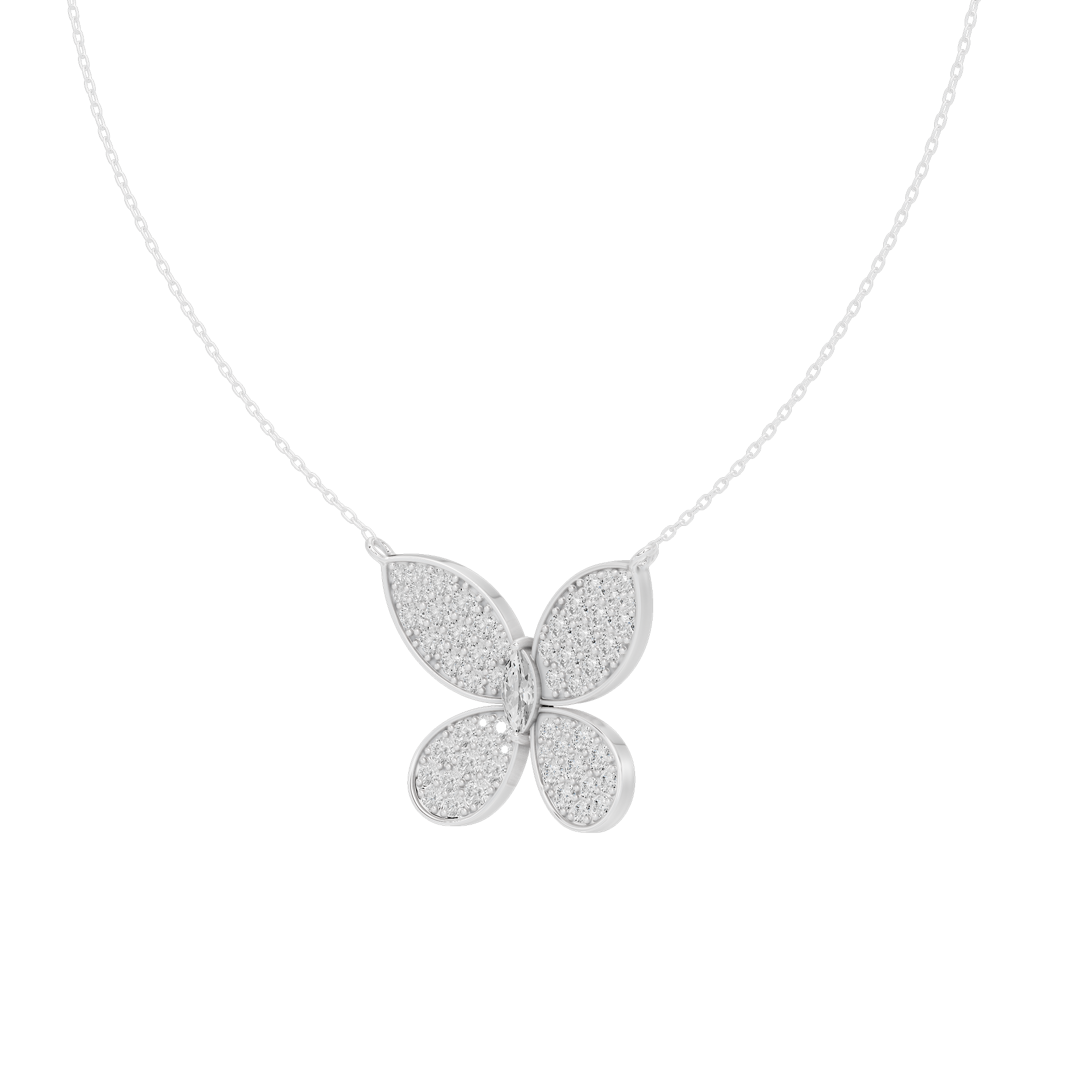 Luna Wing 2.395 Lab Grown Diamond Pendant