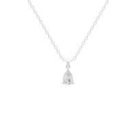 Lune Layered Lab Diamond Pendant