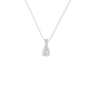 Lune Layered Lab Diamond Pendant