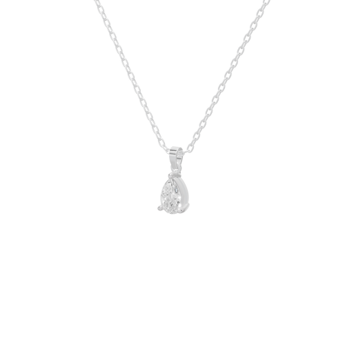 Lune Layered Lab Diamond Pendant