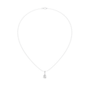 Lune Layered Lab Diamond Pendant