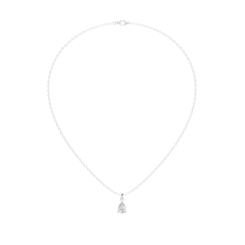 Lune Layered Lab Diamond Pendant