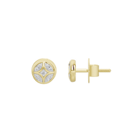 Shield - Lab Diamond Earrings