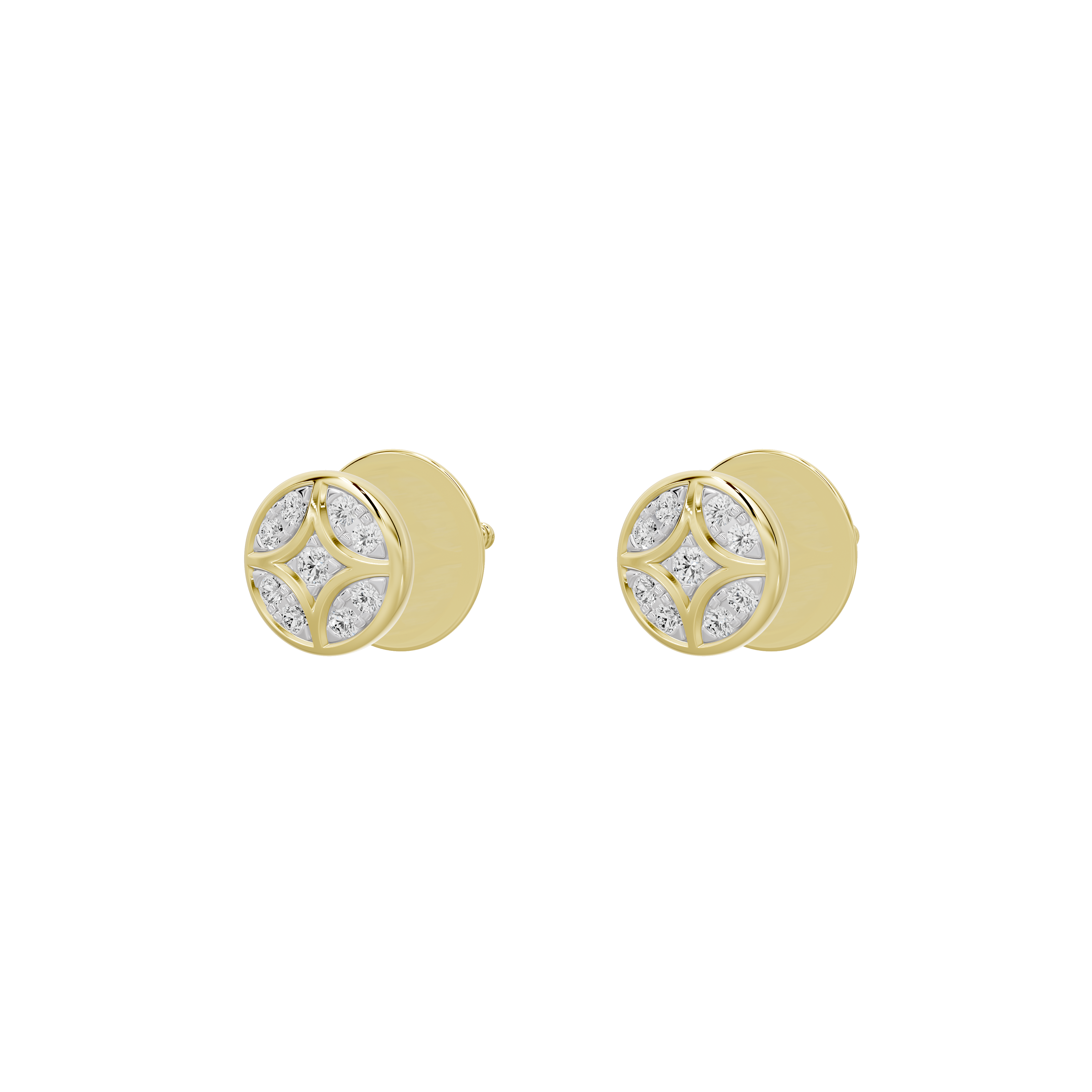 Shield - Lab Diamond Earrings