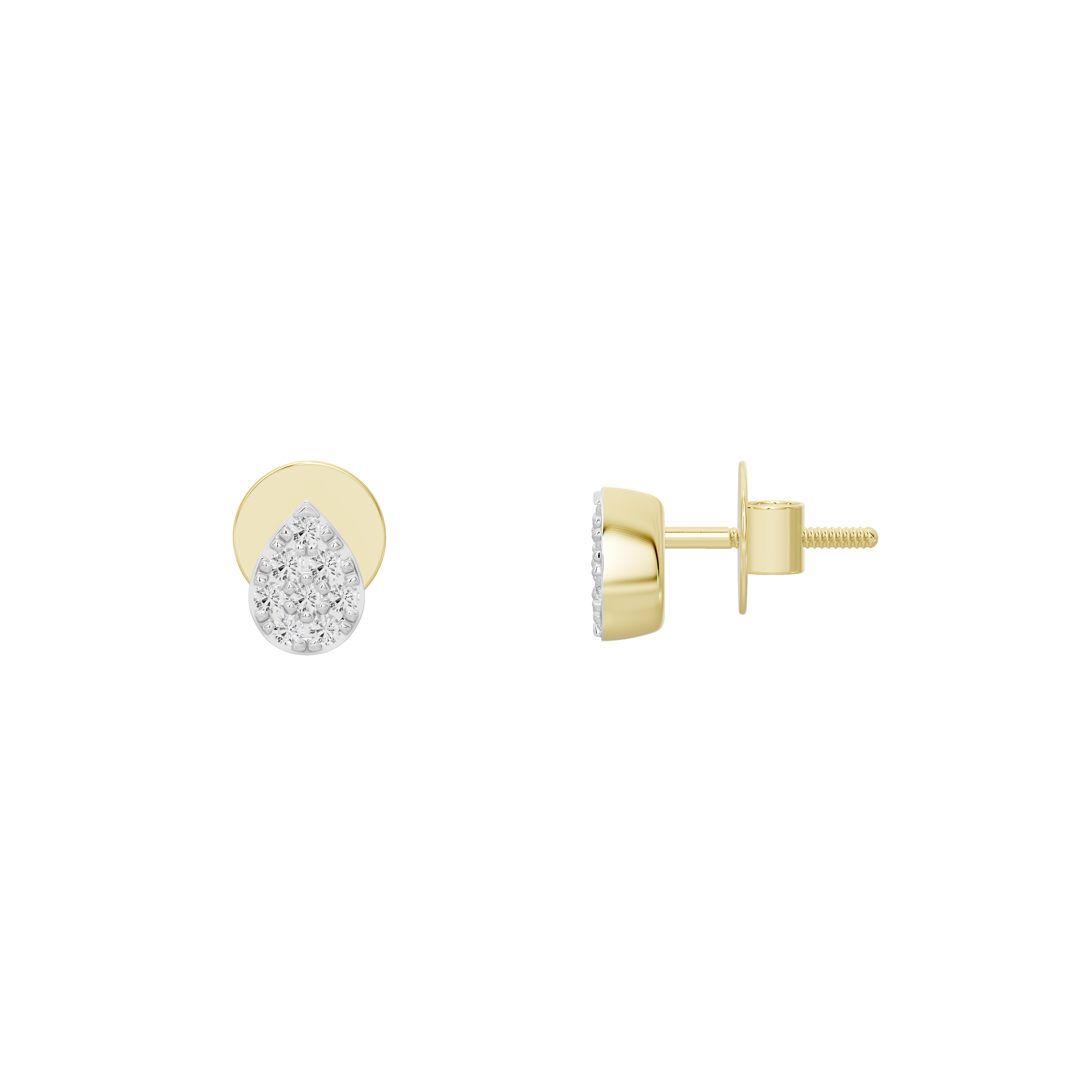 Stella Studs - Lab Diamond Earrings