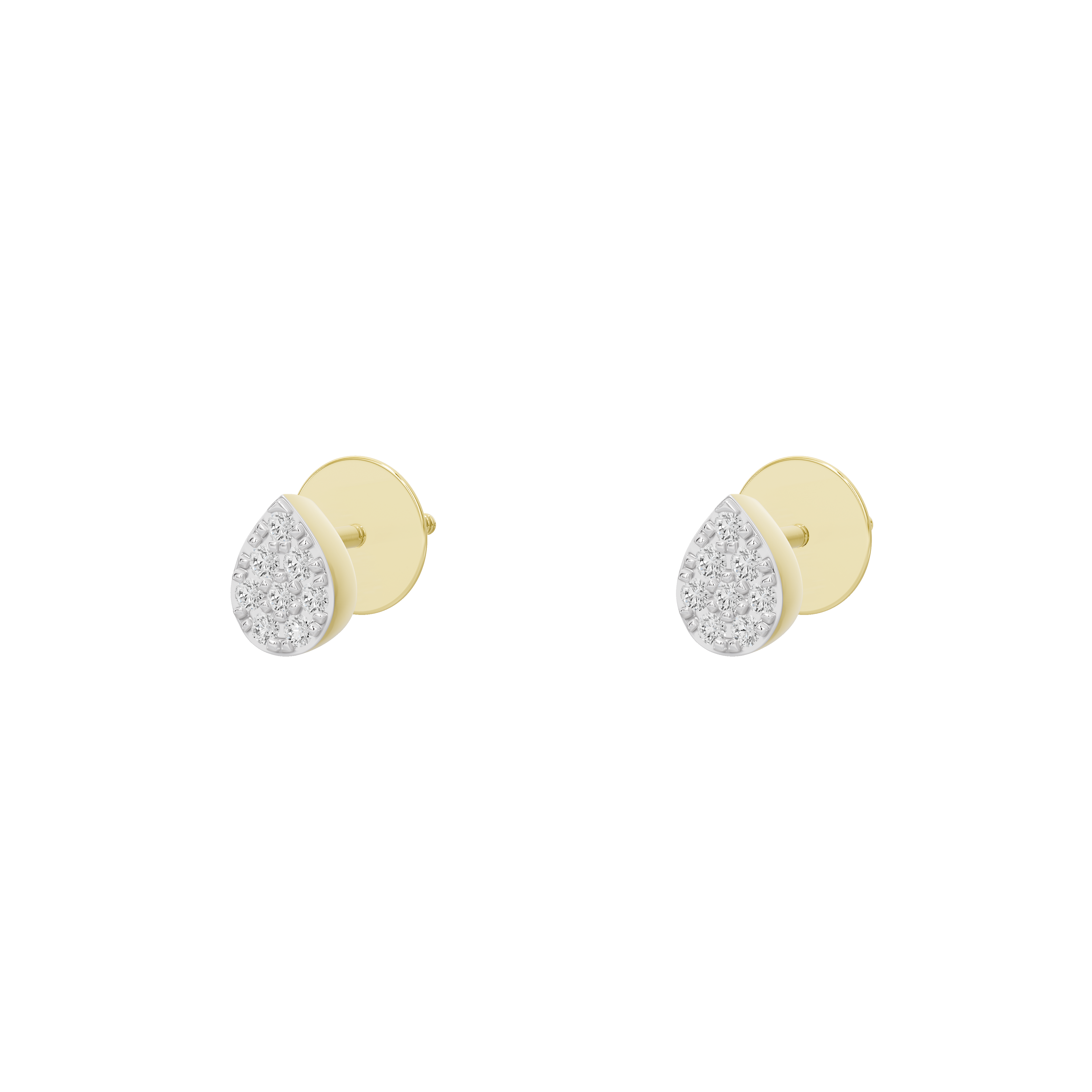Stella Studs - Lab Diamond Earrings