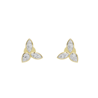 Trillium - Lab Diamond Earrings