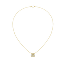 Shield Gold -Lab Diamond Pendant