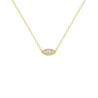 Lattice - Lab Diamond Pendant