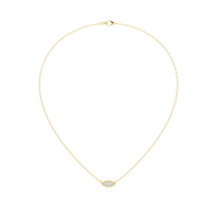 Lattice - Lab Diamond Pendant