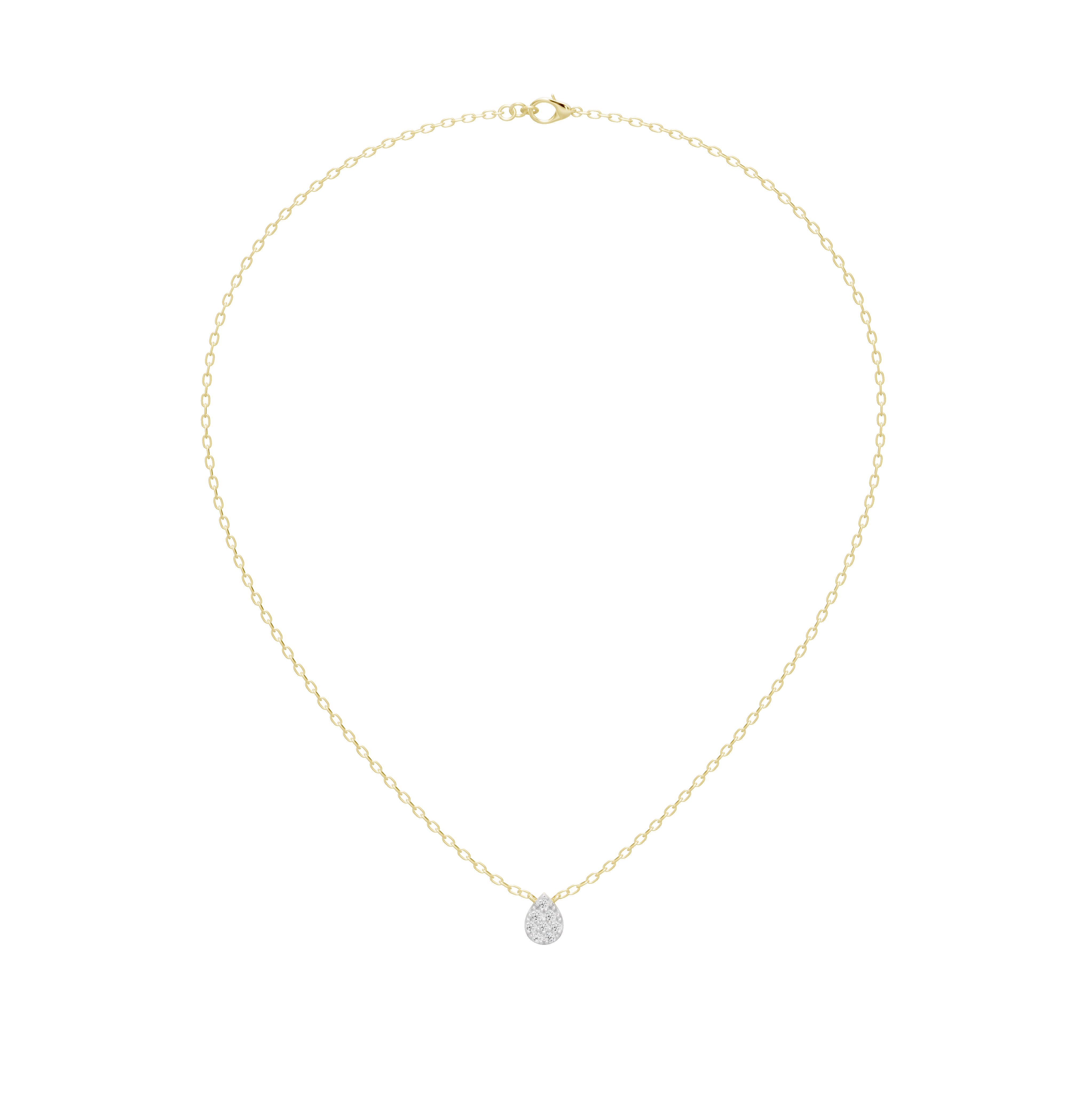 Stella -Lab Diamond Pendant