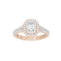 Bagutte Sun Helo 0.809 Carat Lab Grown Diamond Ring