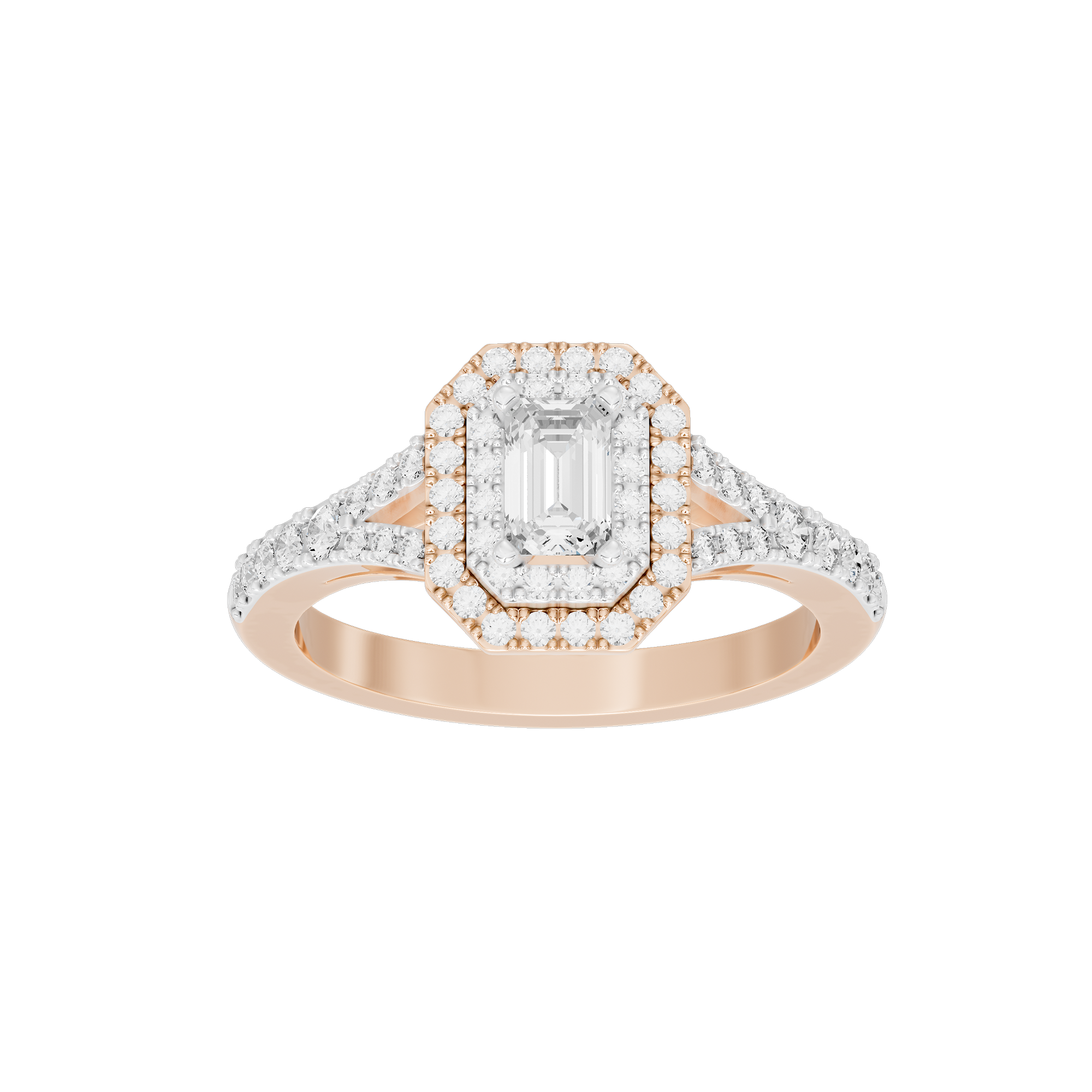 Bagutte Sun Helo 0.809 Carat Lab Grown Diamond Ring