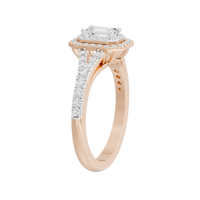 Bagutte Sun Helo 0.809 Carat Lab Grown Diamond Ring