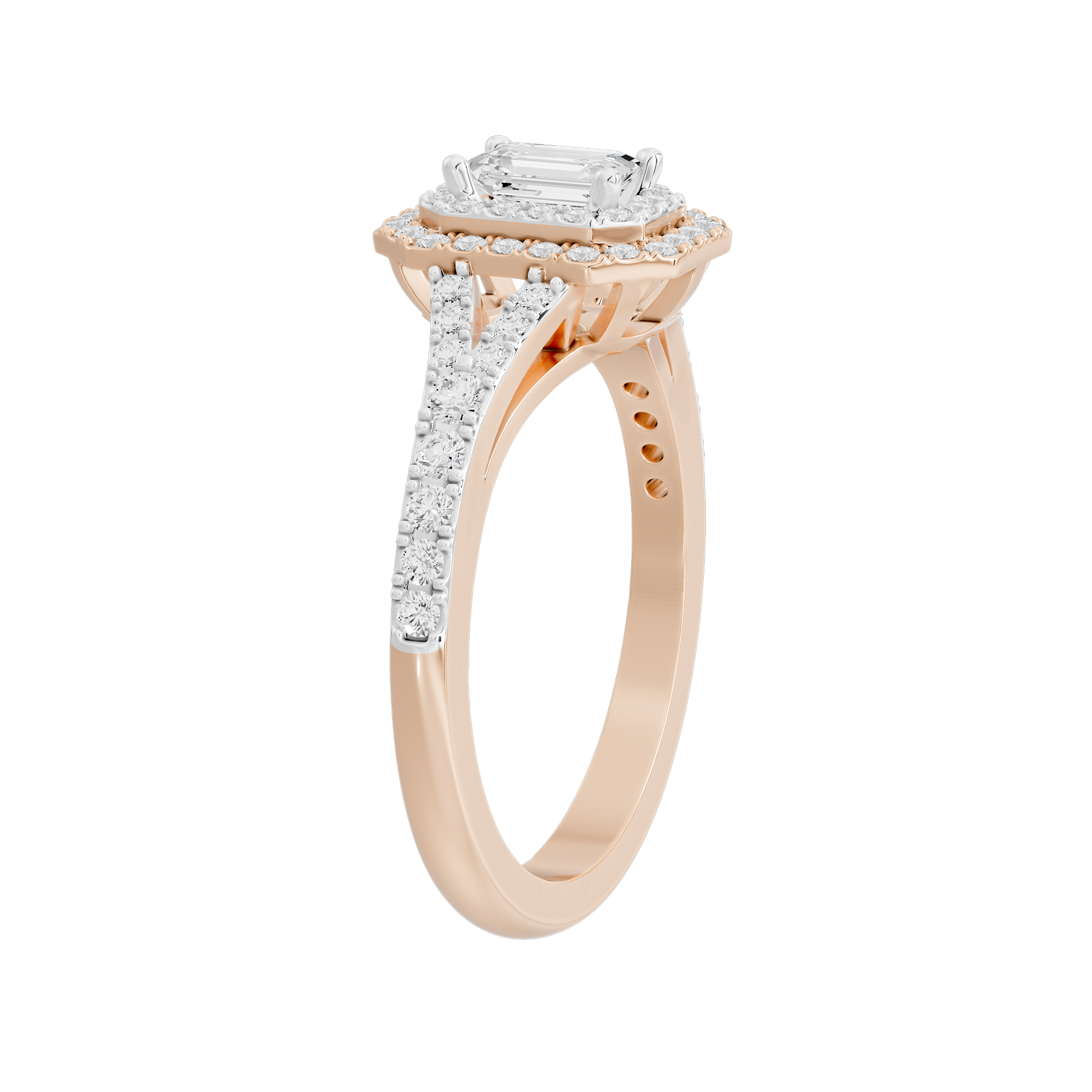 Bagutte Sun Helo 0.809 Carat Lab Grown Diamond Ring