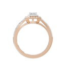 Bagutte Sun Helo 0.809 Carat Lab Grown Diamond Ring