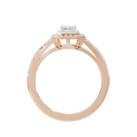 Bagutte Sun Helo 0.809 Carat Lab Grown Diamond Ring