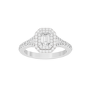 Bagutte Sun Helo 0.809 Carat Lab Grown Diamond Ring