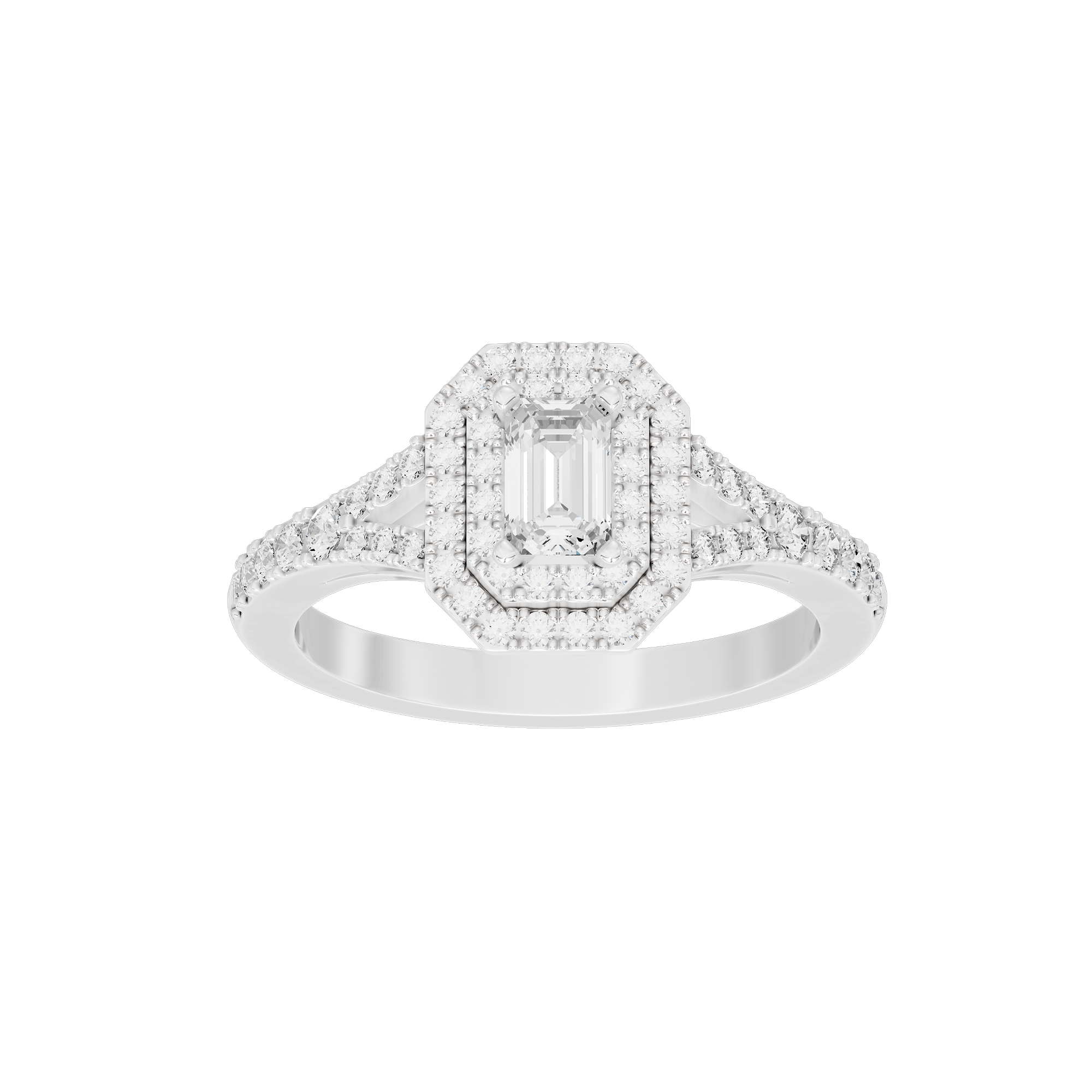 Bagutte Sun Helo 0.809 Carat Lab Grown Diamond Ring