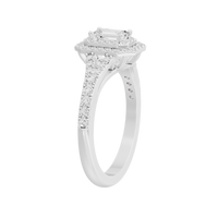 Bagutte Sun Helo 0.809 Carat Lab Grown Diamond Ring