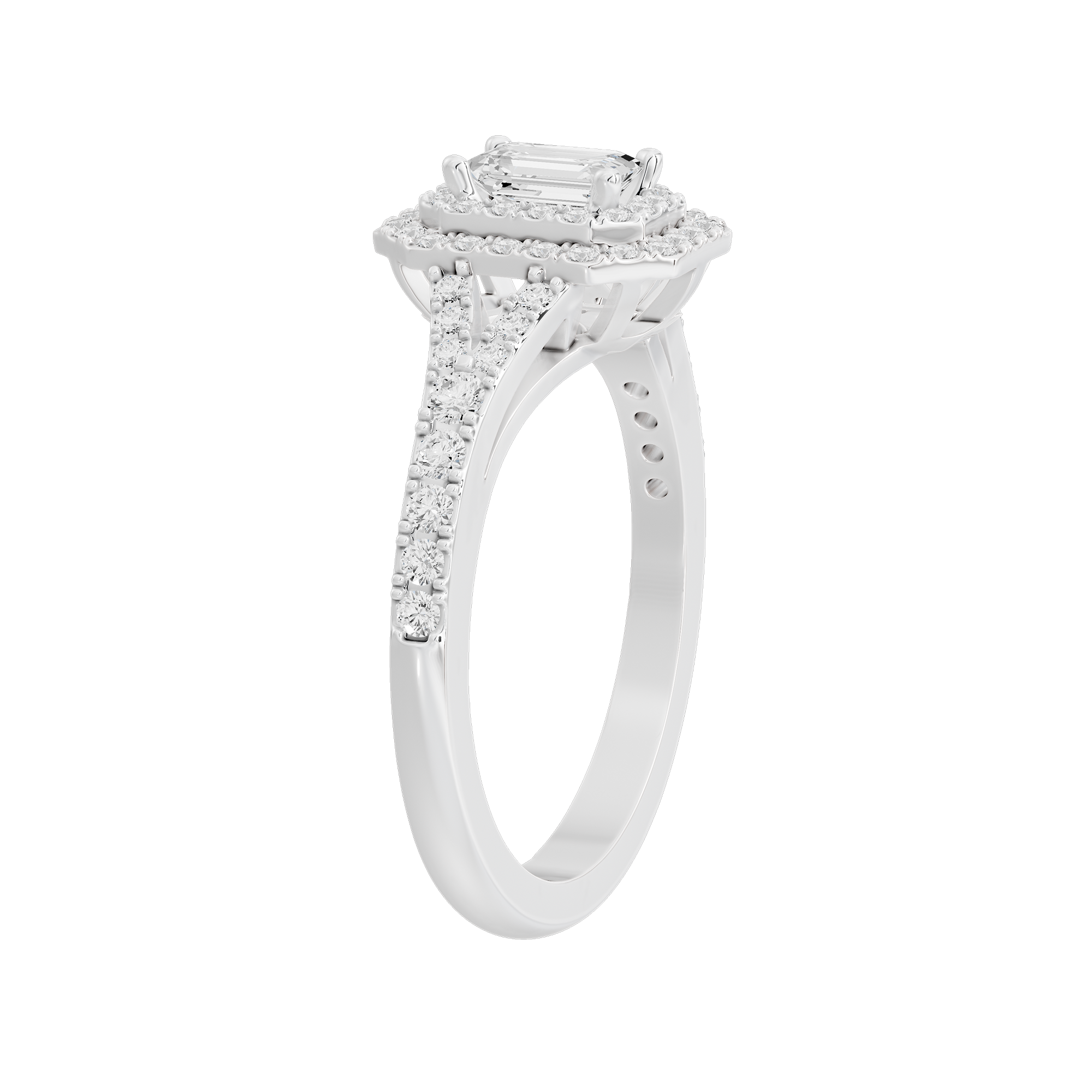Bagutte Sun Helo 0.809 Carat Lab Grown Diamond Ring