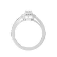 Bagutte Sun Helo 0.809 Carat Lab Grown Diamond Ring