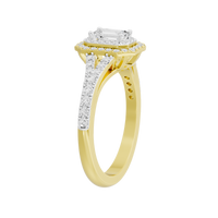 Bagutte Sun Helo 0.809 Carat Lab Grown Diamond Ring