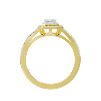 Bagutte Sun Helo 0.809 Carat Lab Grown Diamond Ring