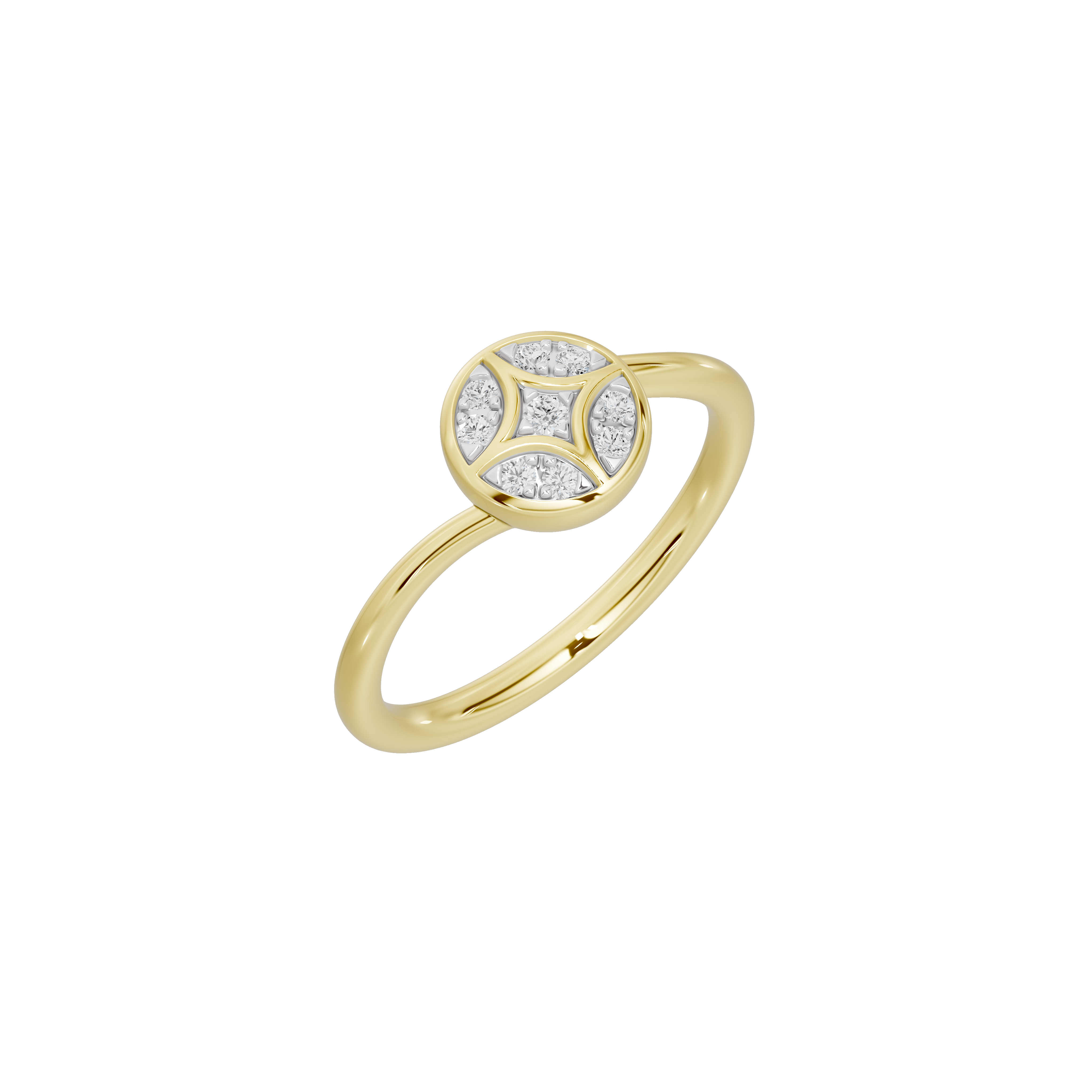Shield - Lab Diamond Ring