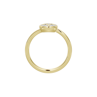 Shield - Lab Diamond Ring
