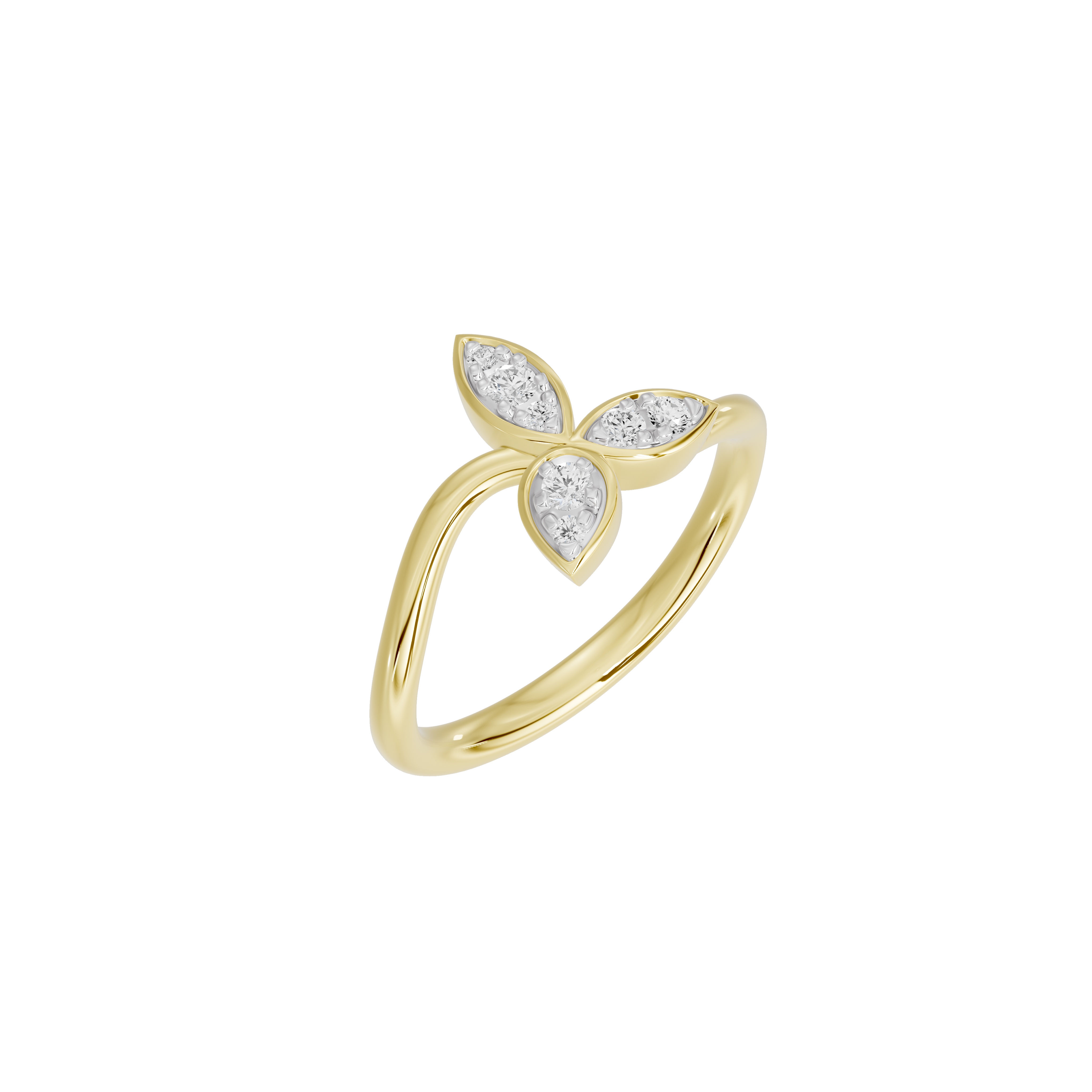 Trillium Gold - Lab Diamond Ring